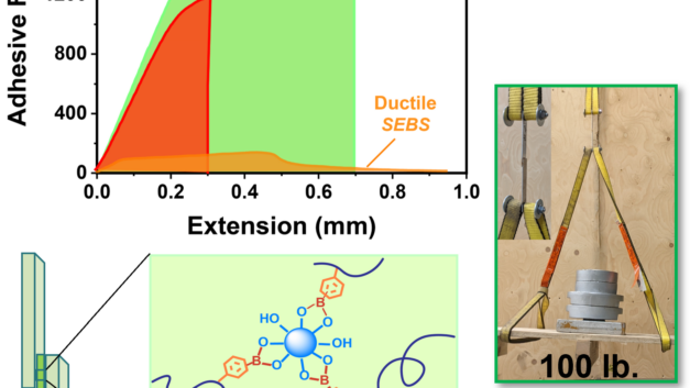 Design of Tough Adhesive from Commodity Thermoplastics through Dynamic Crosslinking