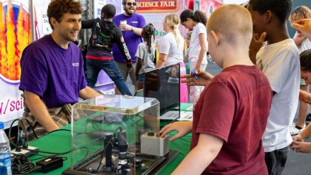 Traveling science fair sparks interest in STEM and aviation for local schools