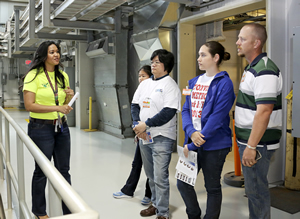 Science Saturdays attract hundreds of students for lectures, tours
